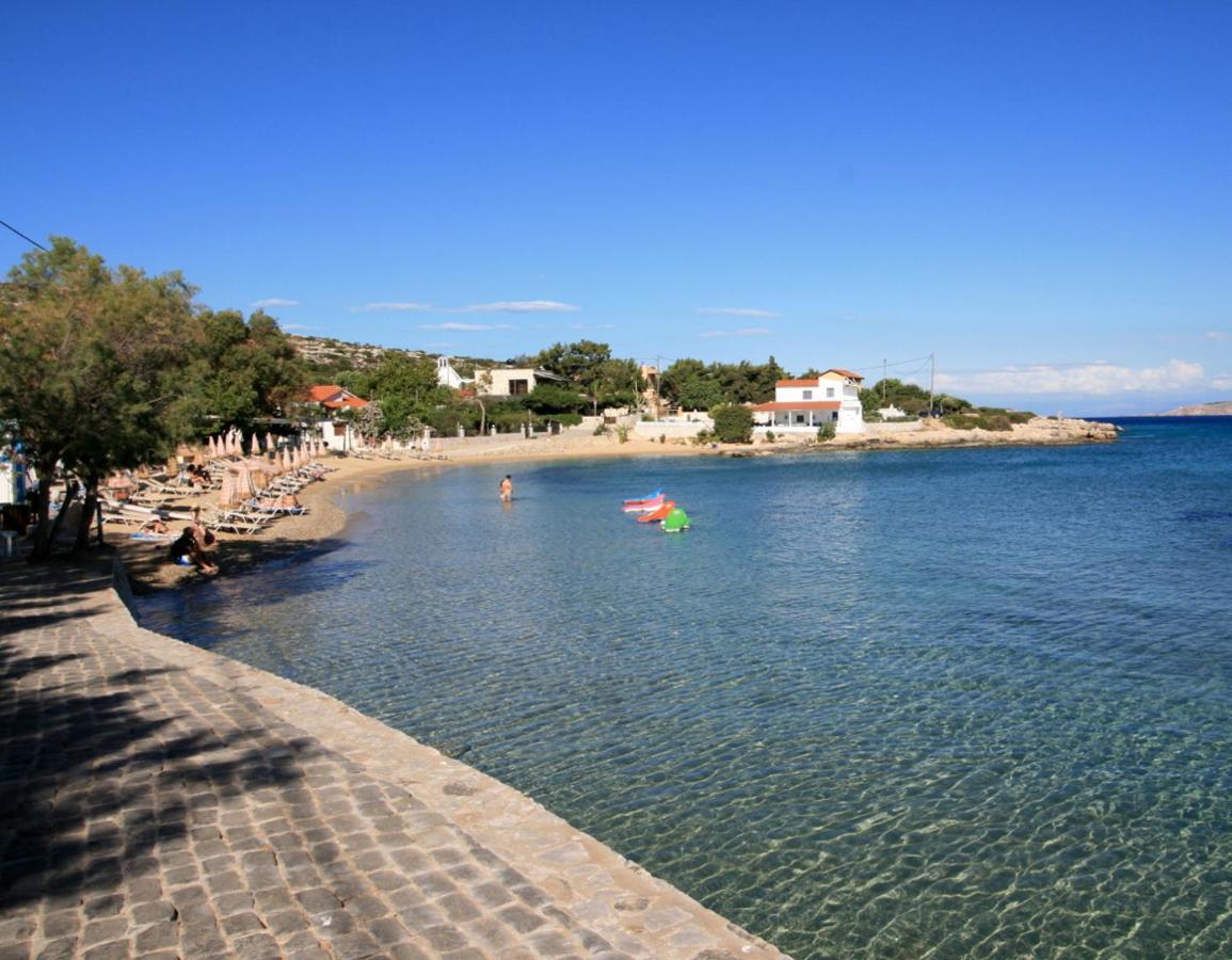 Seaside, Relaxing Family House With Playground! Villa Lavrys 4 Marathos Exterior foto