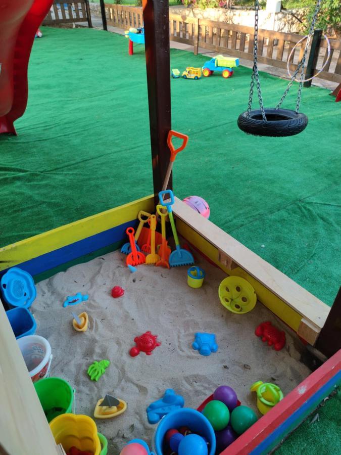 Seaside, Relaxing Family House With Playground! Villa Lavrys 4 Marathos Exterior foto