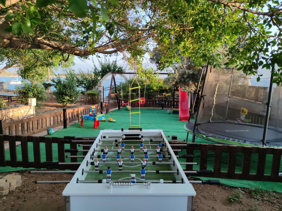 Seaside, Relaxing Family House With Playground! Villa Lavrys 4 Marathos Exterior foto